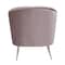 Manhattan Comfort Rosemont Accent Chair in Blush and Gold, PK2 2-AC056-BH - alternate 2
